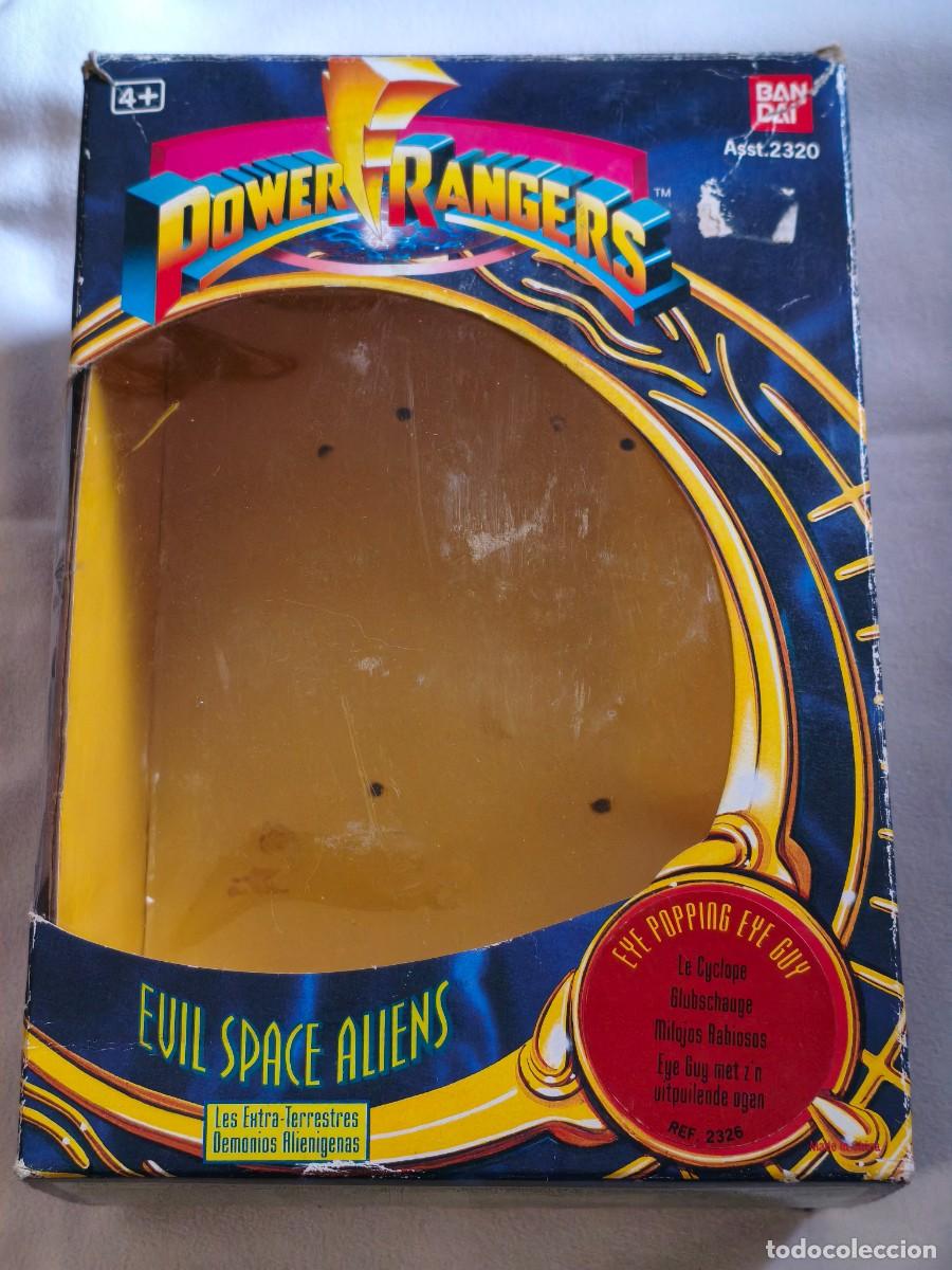 Figuras y mu&ntilde;ecos Power Rangers: Caja vac&iacute;a. Power Rangers. Evil Space Aliens. 1993