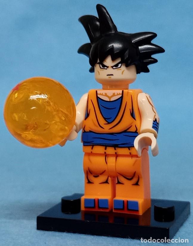 Figuras y mu&ntilde;ecos Power Rangers: Son Goku v2 (Dragon Ball) Lego compat&iacute;vel minifiguras