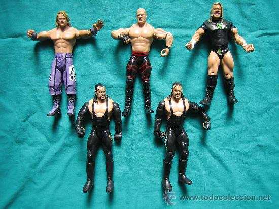 Figuras y mu&ntilde;ecos Pressing Catch: Mu&ntilde;ecos Pressing catch 3 del 2003 y 2 del 2004 - Foto 1