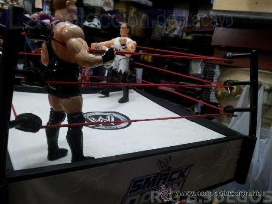 Figuras y mu&ntilde;ecos Pressing Catch: RING SMACKDOWN CON 2 LUCHADORES WWF - Foto 6