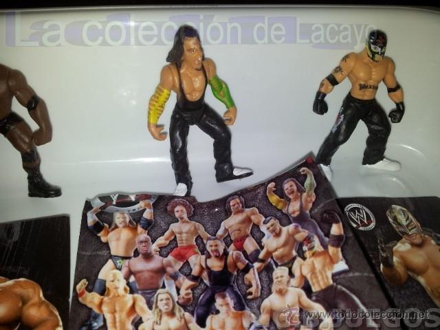 Figuras y mu&ntilde;ecos Pressing Catch: LOTE 3 MINI  SMACKDOWN LUCHADORES WWF - Foto 3