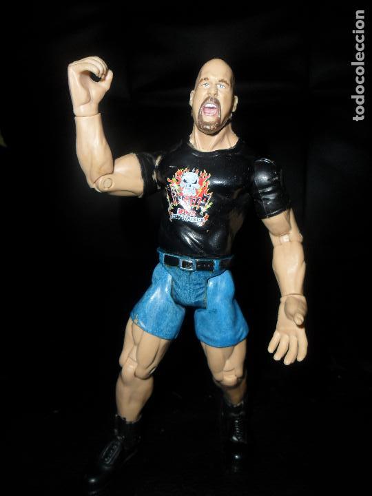 Stone Cold Steve Austin Pressing Catch Ww Buy Figures And
