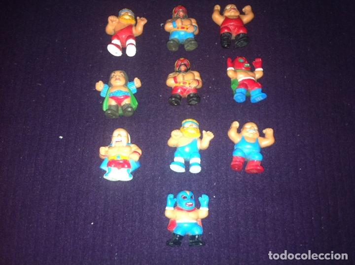 Figuras y mu&ntilde;ecos Pressing Catch: Lote de luchadores antiguos - Foto 2