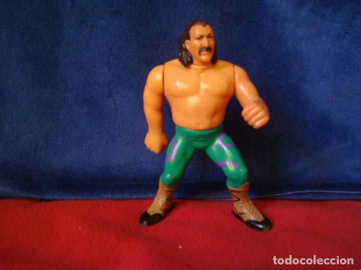 Figuras y mu&ntilde;ecos Pressing Catch: SNAKE ROBERT SERPIENTE   PRESSING CATCH WWF 1990 - Foto 1