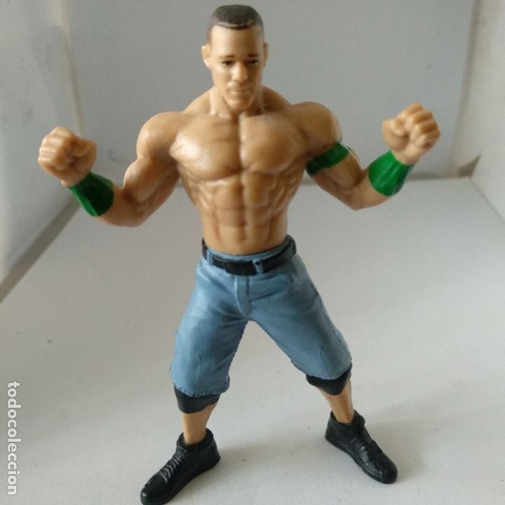 Figuras y mu&ntilde;ecos Pressing Catch: PRESSING CATCH WRESTLING WWF WWE - MATTEL 2012 - JOHN CENA - Foto 2