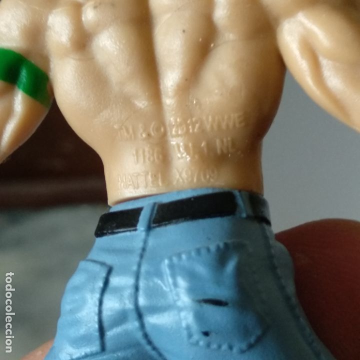 Figuras y mu&ntilde;ecos Pressing Catch: PRESSING CATCH WRESTLING WWF WWE - MATTEL 2012 - JOHN CENA - Foto 3