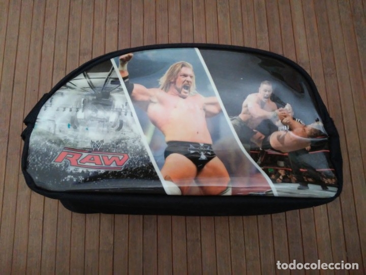Figuras y mu&ntilde;ecos Pressing Catch: Neceser Wrestling Raw Pressing Catch Estuche - Foto 2