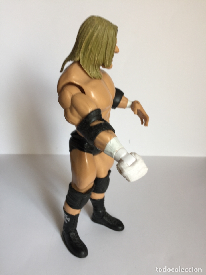 Figuras y Muñecos Pressing Catch: Figura WWE: TRIPLE H (Jakks Pacific, 2003) 18 cms. Vintage ¡Coleccionista! ¡Original! - Foto 4 - 182684917