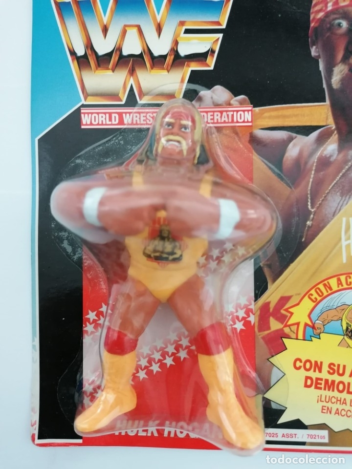 Details about  / WWE//WWF Hasbro Series 2 Backing Card Hulk Hogan
