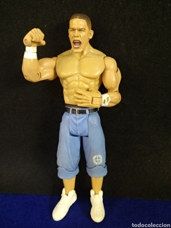 Figuras y mu&ntilde;ecos Pressing Catch: Figura pressing catch WWE 2003. 18cm - Foto 1