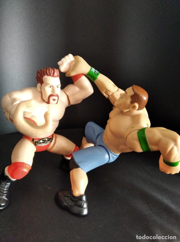 Figuras y Muñecos Pressing Catch: JOHN CENA & SHEAMUS, SUPER LLAVES - WWE - MATTEL - PRESSING CATCH - 14CM. POWER SLAMMERS - Foto 2 - 215544565