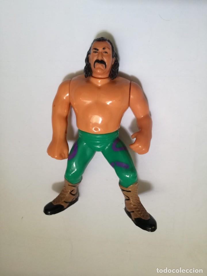 Figuras y mu&ntilde;ecos Pressing Catch: Jake Snake wwf Pressing Catch Hasbro wwe - Foto 1