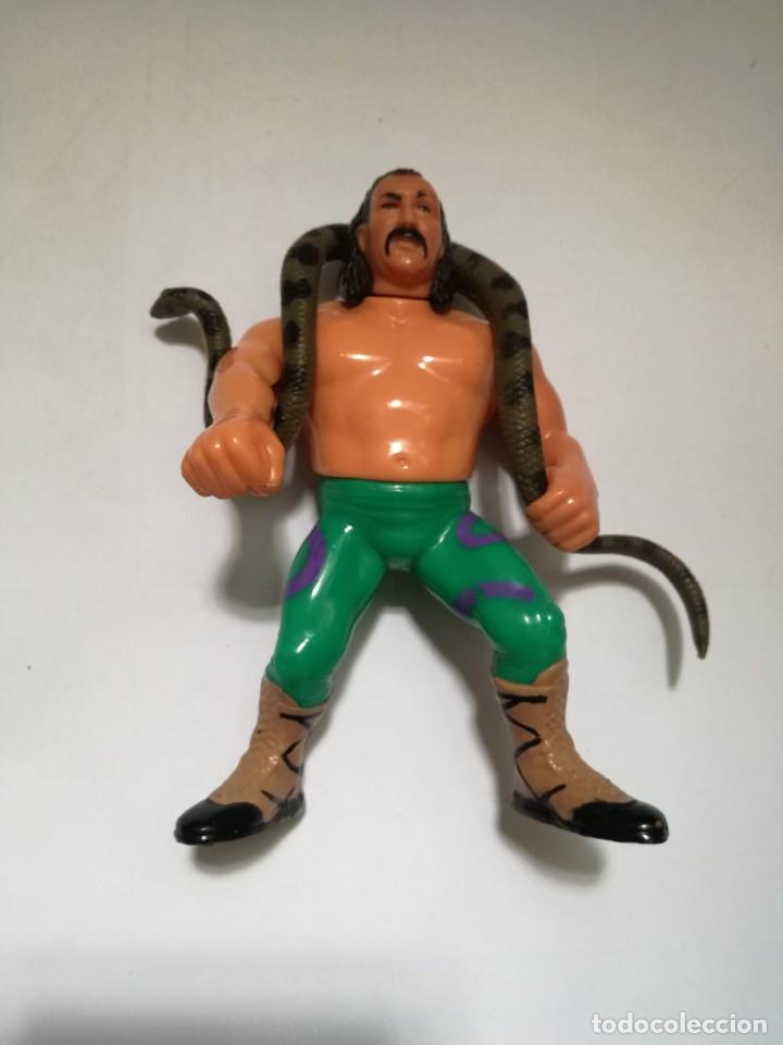 Figuras y mu&ntilde;ecos Pressing Catch: EL Serpiente Jake Snake Roberts - Foto 1
