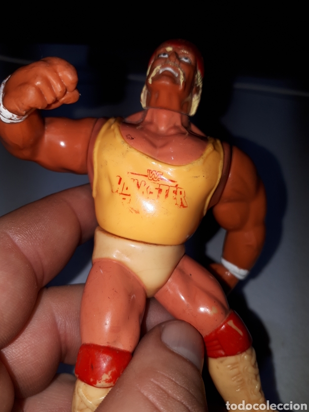 Figuras y Muñecos Pressing Catch: Hulk Hogan WWF serie 3 - Foto 4 - 274422583