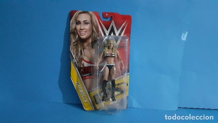 Figuras y mu&ntilde;ecos Pressing Catch: Blister WWE Carmella. De mattel. - Foto 1