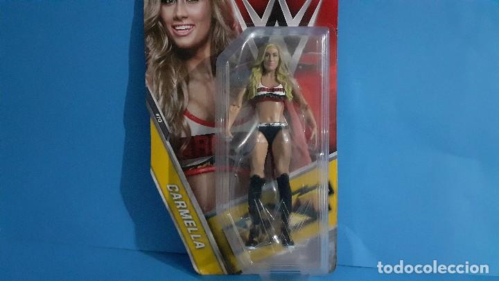 Figuras y mu&ntilde;ecos Pressing Catch: Blister WWE Carmella. De mattel. - Foto 2