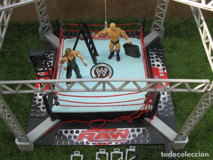 Figuras y mu&ntilde;ecos Pressing Catch: WWE - RING CON DOS LUCHADORES. - Foto 2