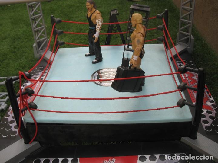 Figuras y mu&ntilde;ecos Pressing Catch: WWE - RING CON DOS LUCHADORES. - Foto 9