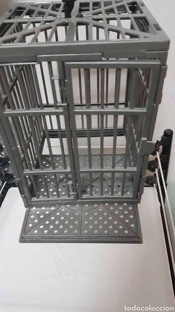 Figuras y mu&ntilde;ecos Pressing Catch: RING CUADRIL&Aacute;TERO CRASH CAGE WWE - Foto 10