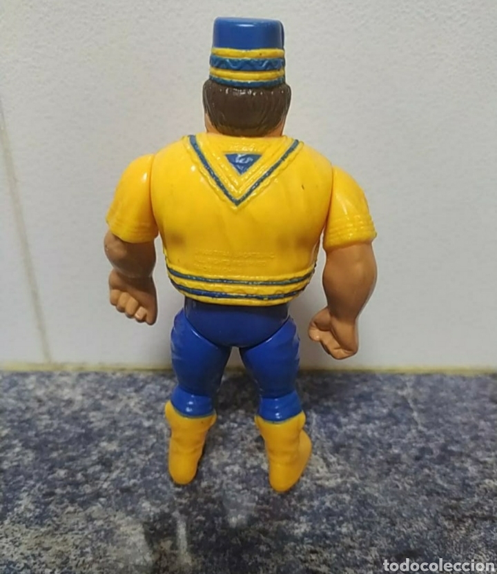 Figuras y mu&ntilde;ecos Pressing Catch: Akeem el grande pressing catch WWF 1990 - Foto 2