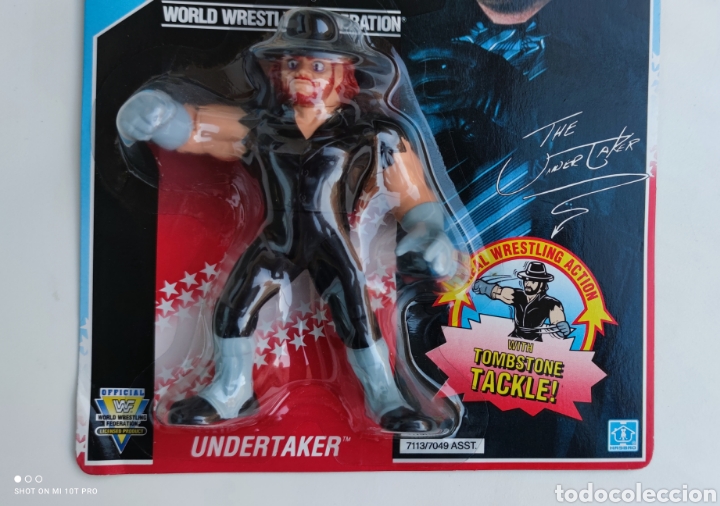 Figuras y mu&ntilde;ecos Pressing Catch: Enterrador wwf Hasbro Pressing Catch - Foto 4