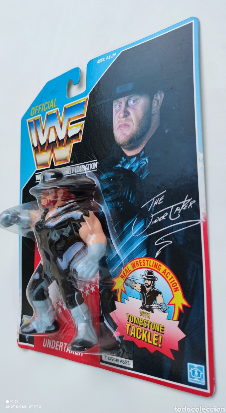 Figuras y mu&ntilde;ecos Pressing Catch: Enterrador wwf Hasbro Pressing Catch - Foto 5