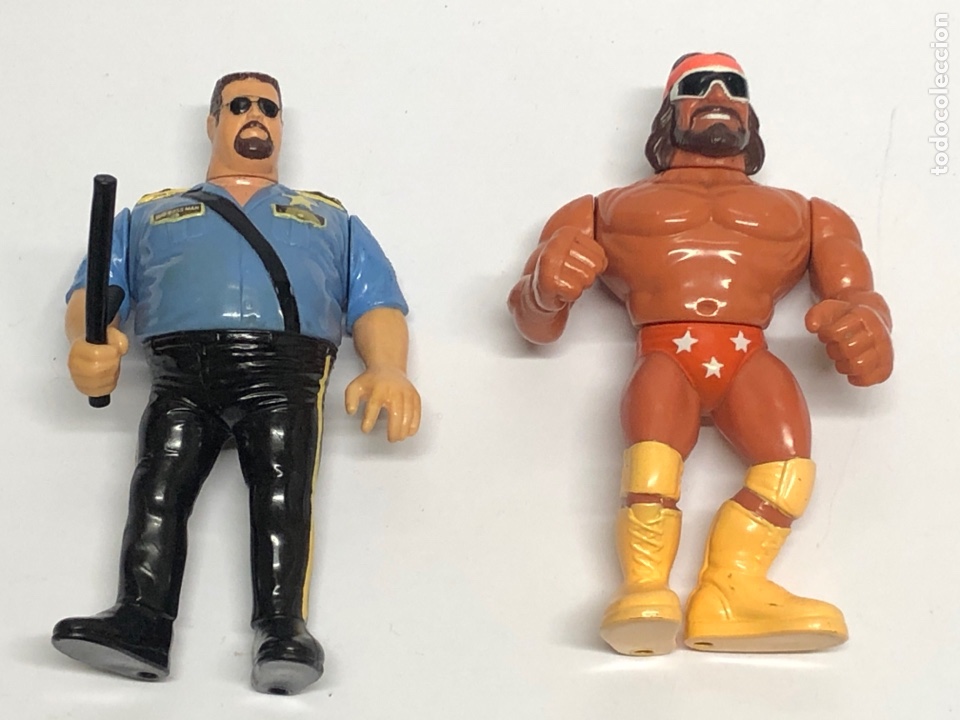 Figuras y mu&ntilde;ecos Pressing Catch: Randy Savage y Ray Traylor WWF - Foto 1