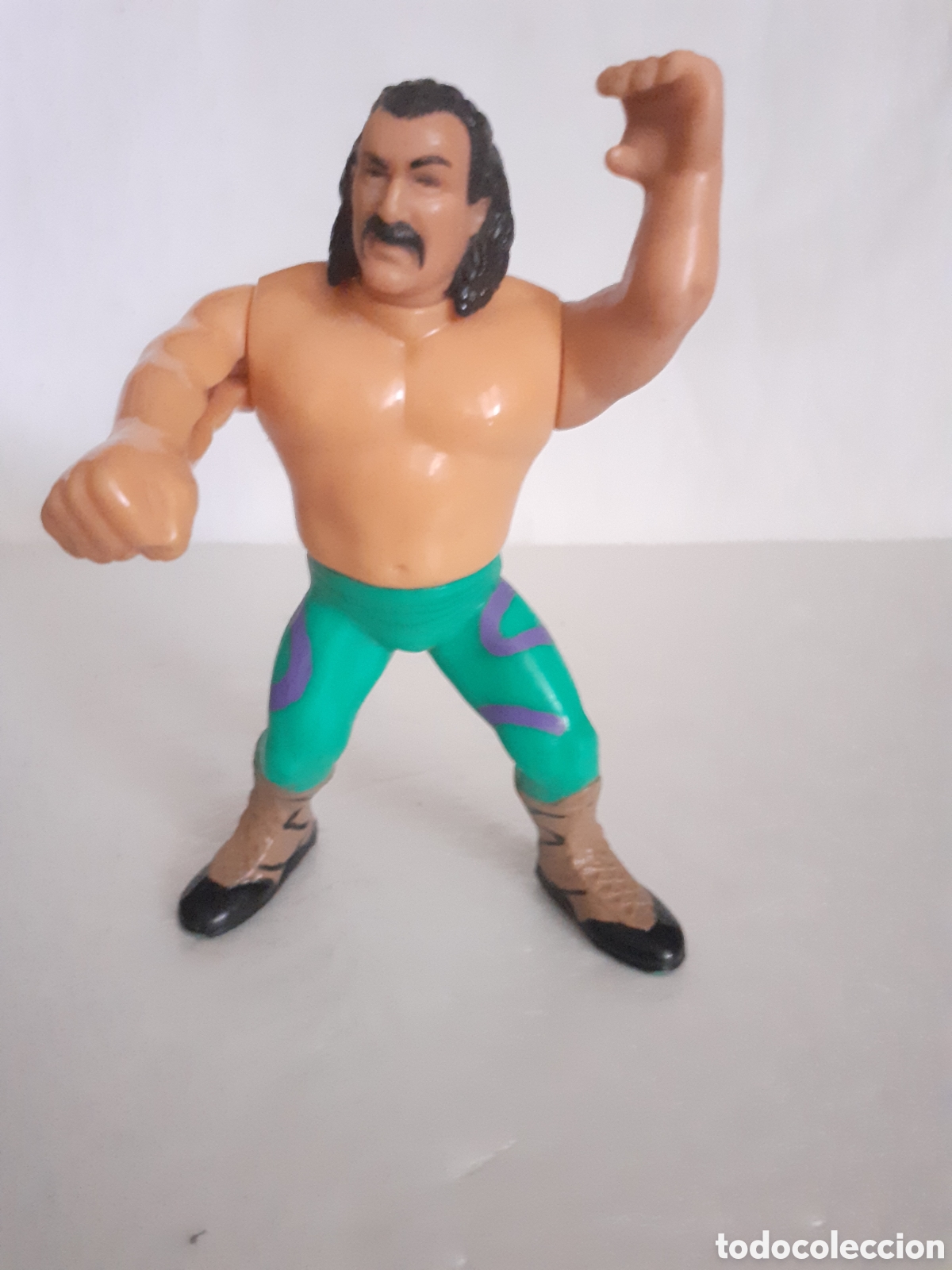 Figuras y mu&ntilde;ecos Pressing Catch: FIGURA SNAKE PRESSING CATCH WWF LUCHA LIBRE - Foto 1