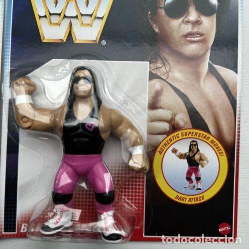 Figuras y mu&ntilde;ecos Pressing Catch: Pack 4 Figuras WWE Pressing Catch Retro Mattel 2 - Foto 4