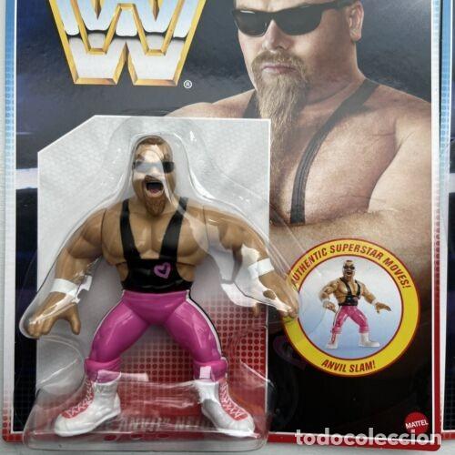 Figuras y mu&ntilde;ecos Pressing Catch: Pack 4 Figuras WWE Pressing Catch Retro Mattel 2 - Foto 5