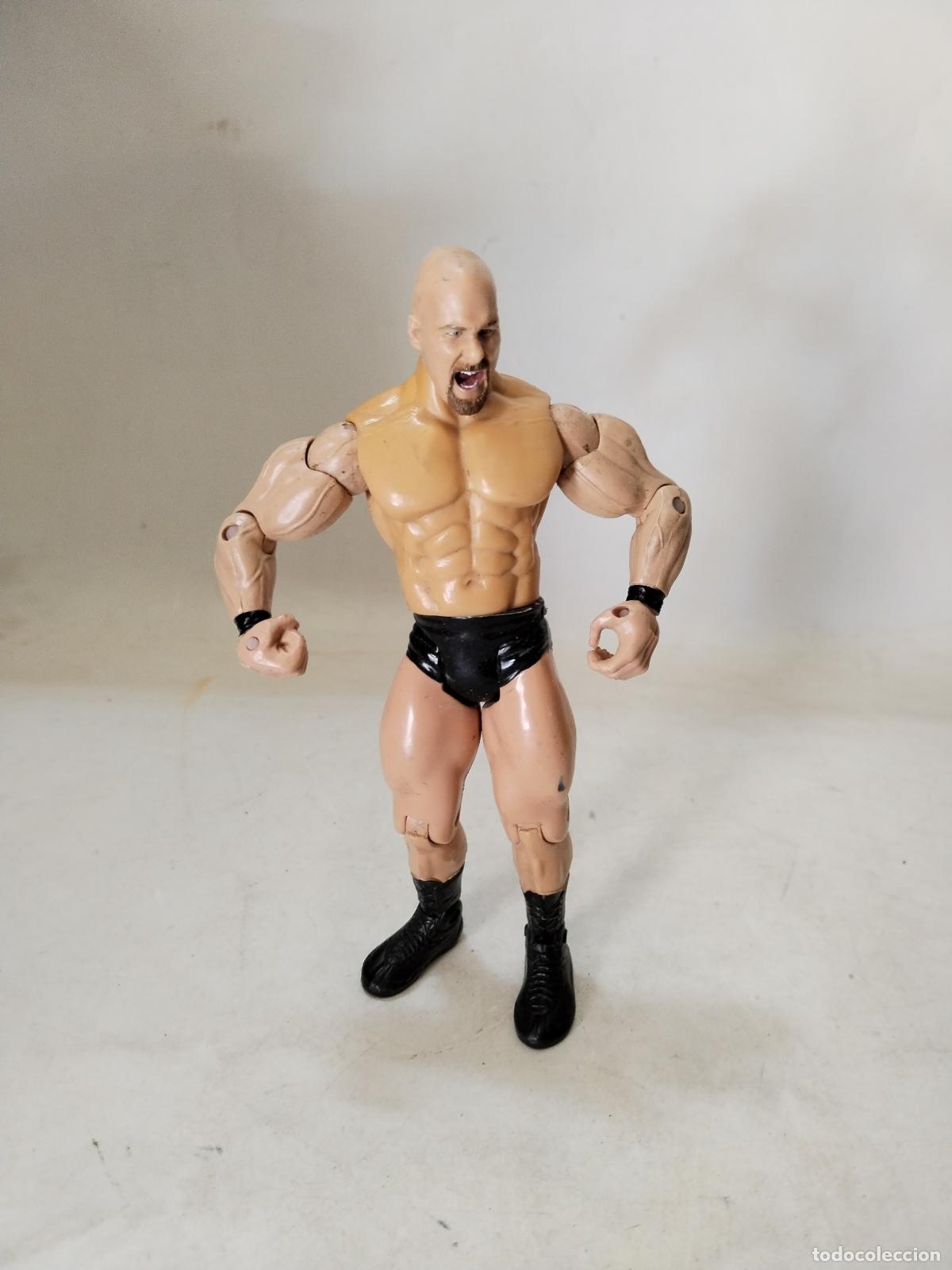 Figuras y mu&ntilde;ecos Pressing Catch: stone cold steve auston - c118 - Foto 3