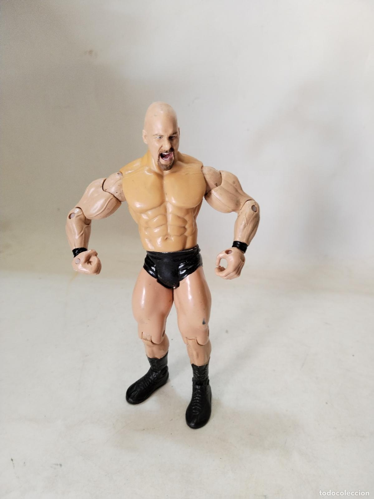 Figuras y mu&ntilde;ecos Pressing Catch: stone cold steve auston - c118 - Foto 1