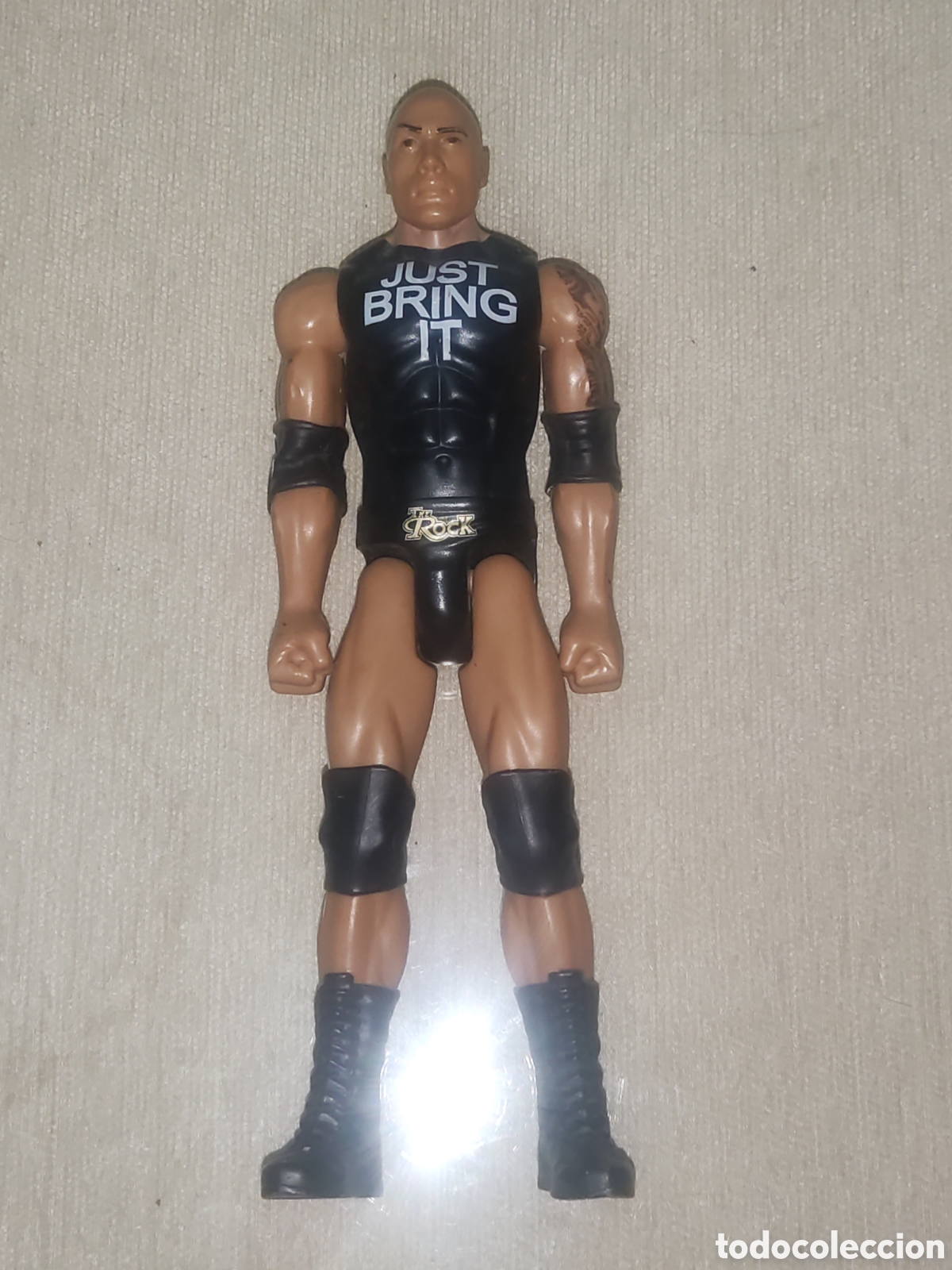 Figuras y mu&ntilde;ecos Pressing Catch: Mu&ntilde;eco the Rock..... - Foto 1