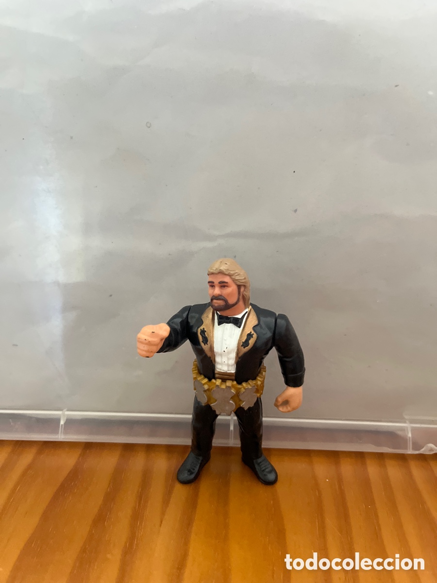 Figuras y mu&ntilde;ecos Pressing Catch: Presing Catch Ted Dibiase con cintur&oacute;n dorado - Foto 1
