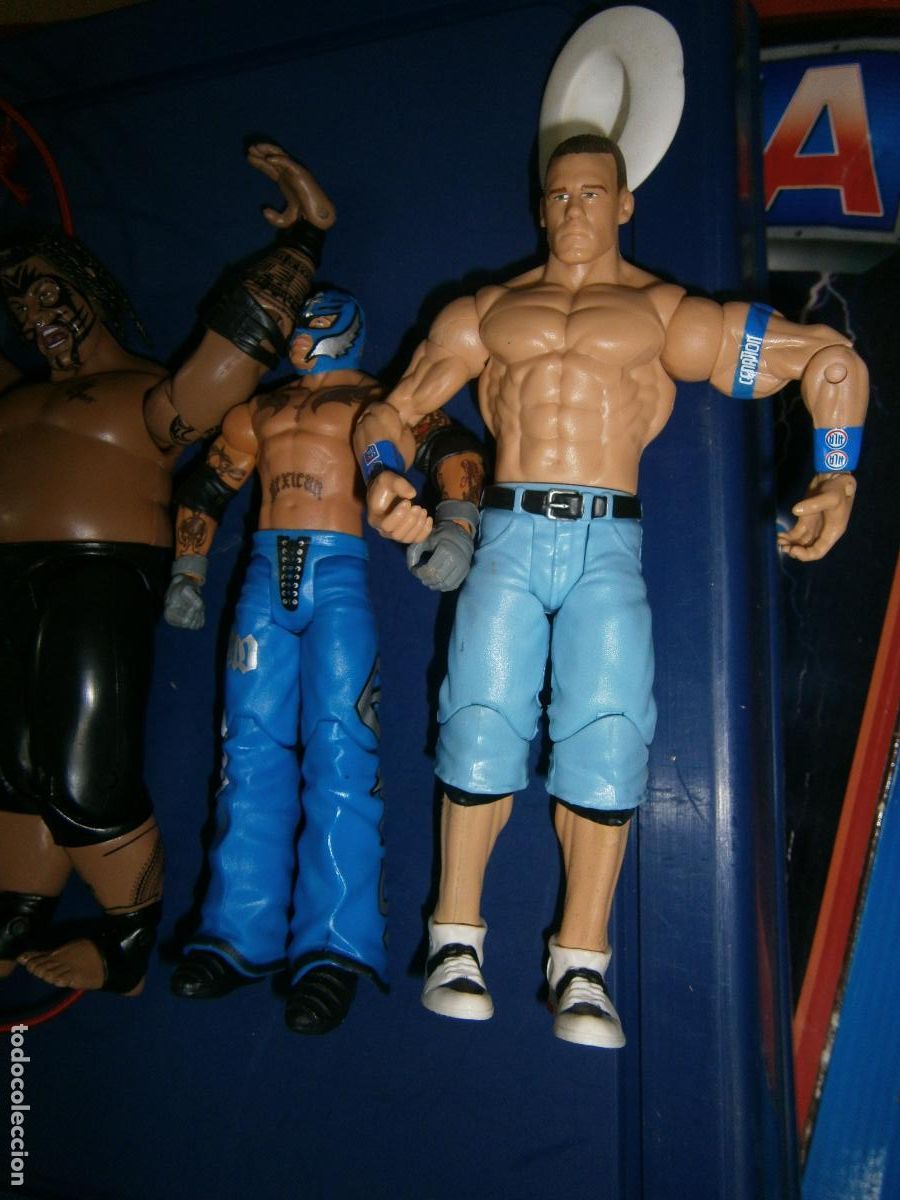 Figuras y mu&ntilde;ecos Pressing Catch: ANTIGUO RING Y FIGURAS VARIAS PRESSING CATCH - Foto 4