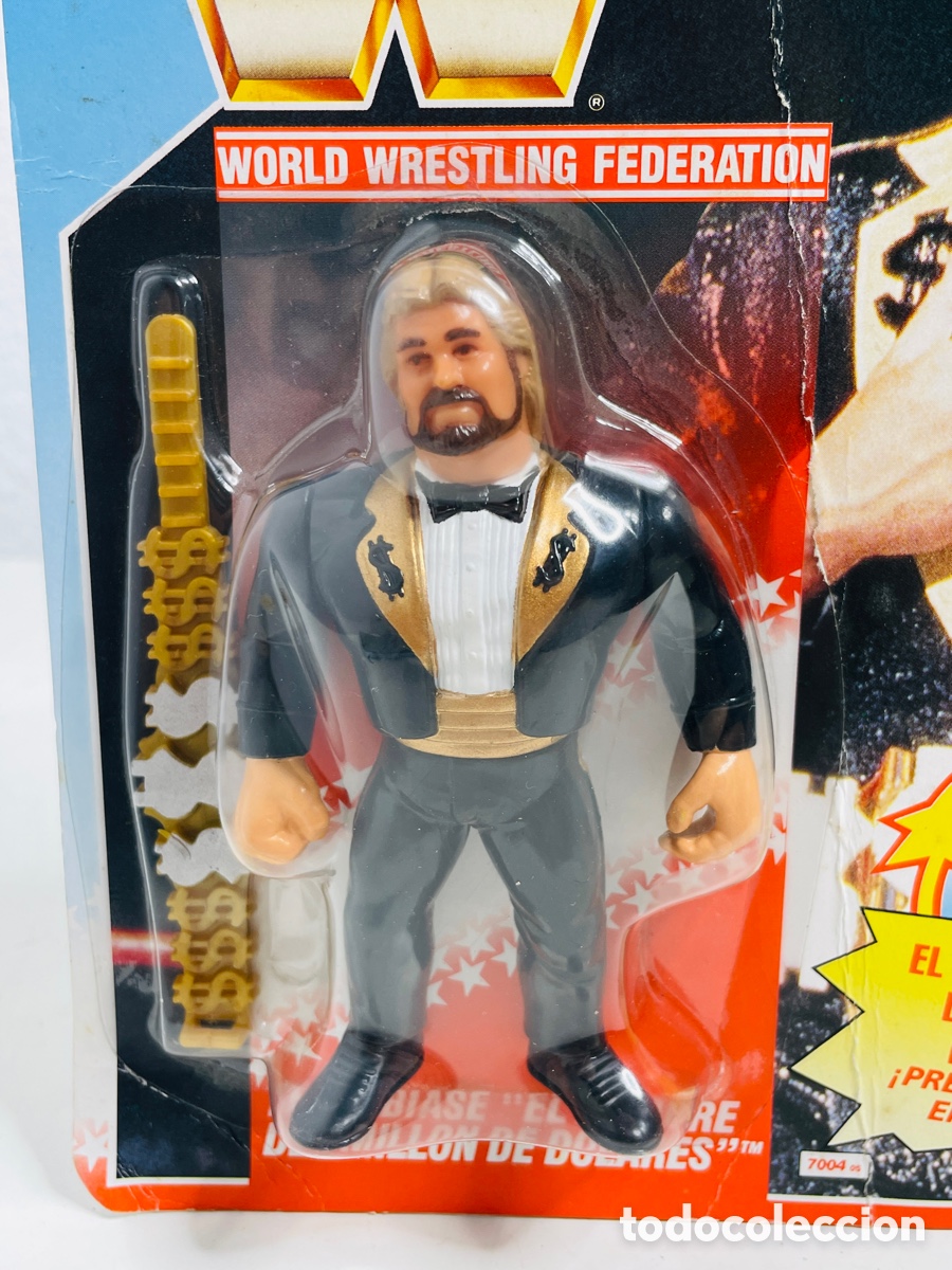 Figuras y mu&ntilde;ecos Pressing Catch: Ted Dibiase WWF Hasbro 1990 - Foto 2