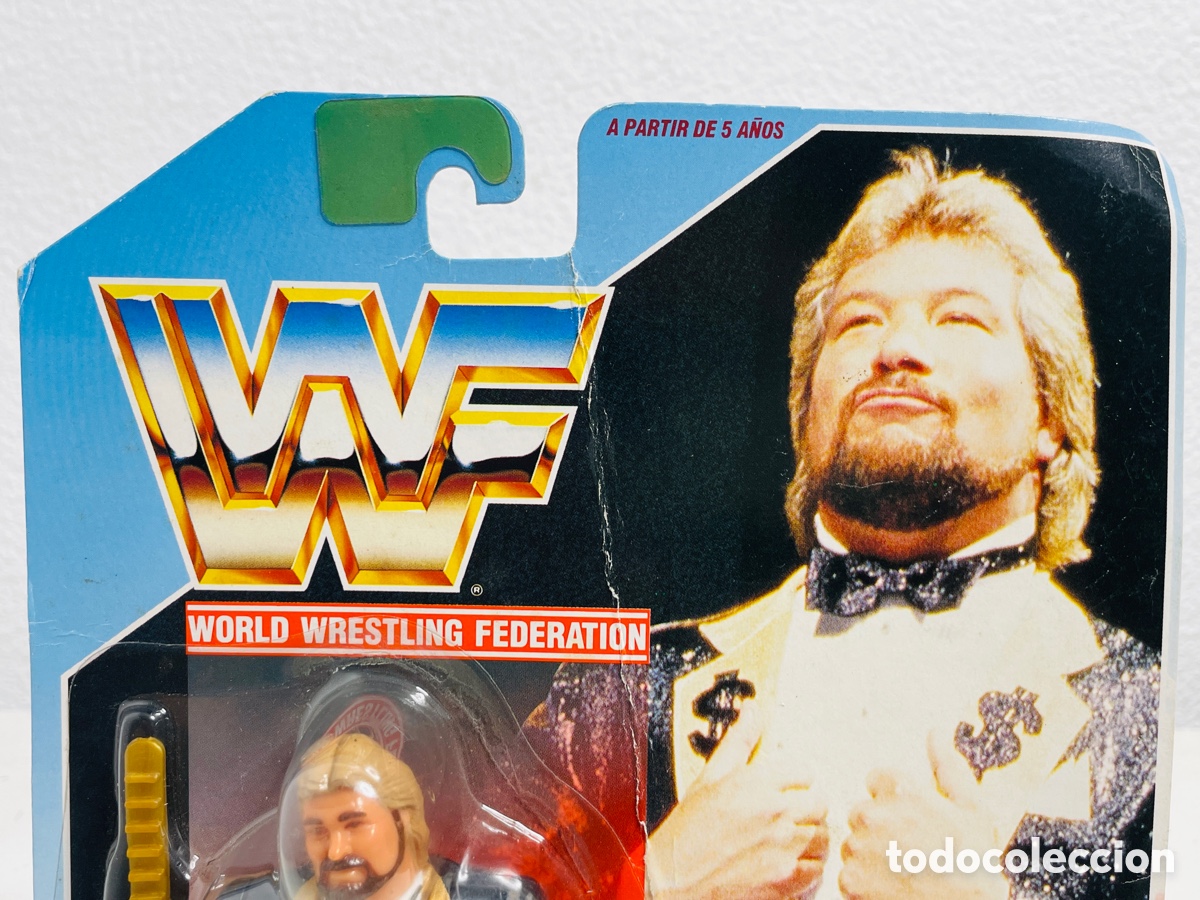 Figuras y mu&ntilde;ecos Pressing Catch: Ted Dibiase WWF Hasbro 1990 - Foto 4
