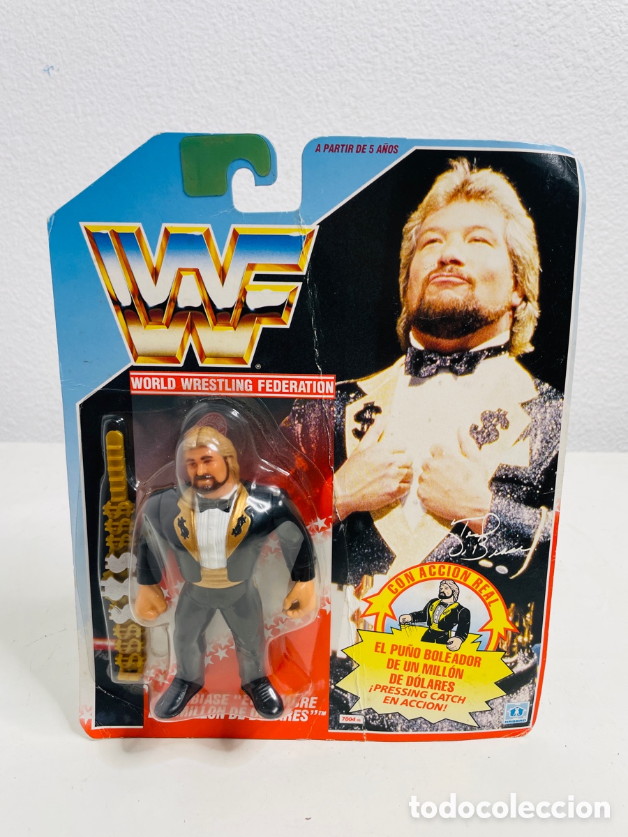 Figuras y mu&ntilde;ecos Pressing Catch: Ted Dibiase WWF Hasbro 1990 - Foto 5