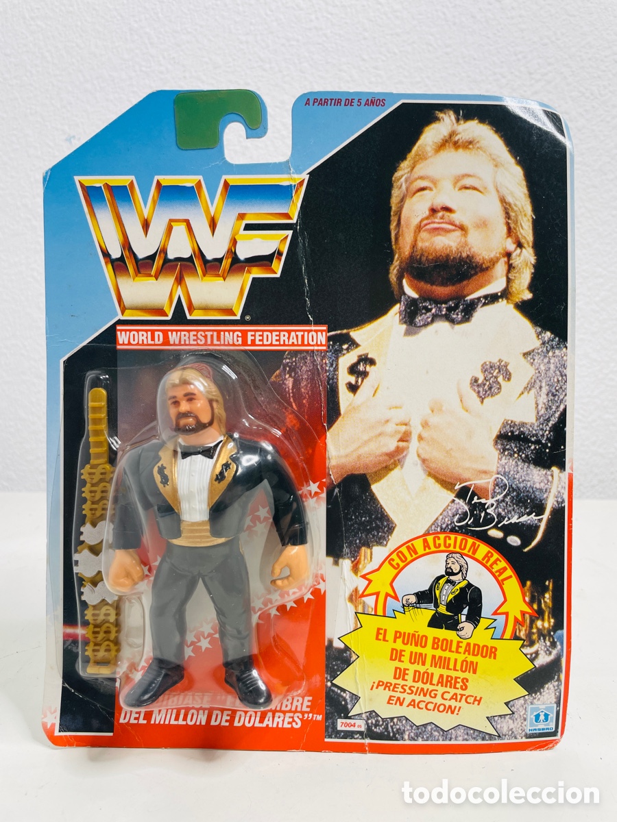 Figuras y mu&ntilde;ecos Pressing Catch: Ted Dibiase WWF Hasbro 1990 - Foto 1