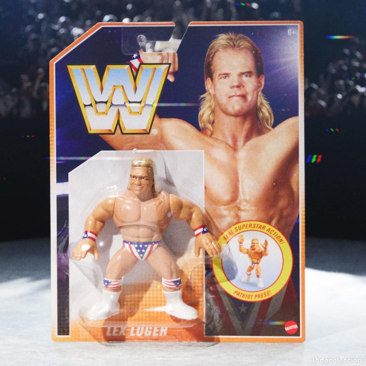 Figuras y mu&ntilde;ecos Pressing Catch: WWE Retro Action Figure 4-Pack Bundle Wave 3 (The lost legends wave) - Foto 2