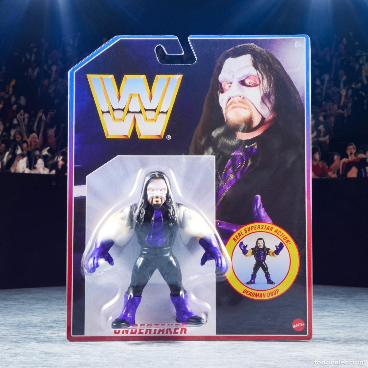 Figuras y mu&ntilde;ecos Pressing Catch: WWE Retro Action Figure 4-Pack Bundle Wave 4 - Foto 3