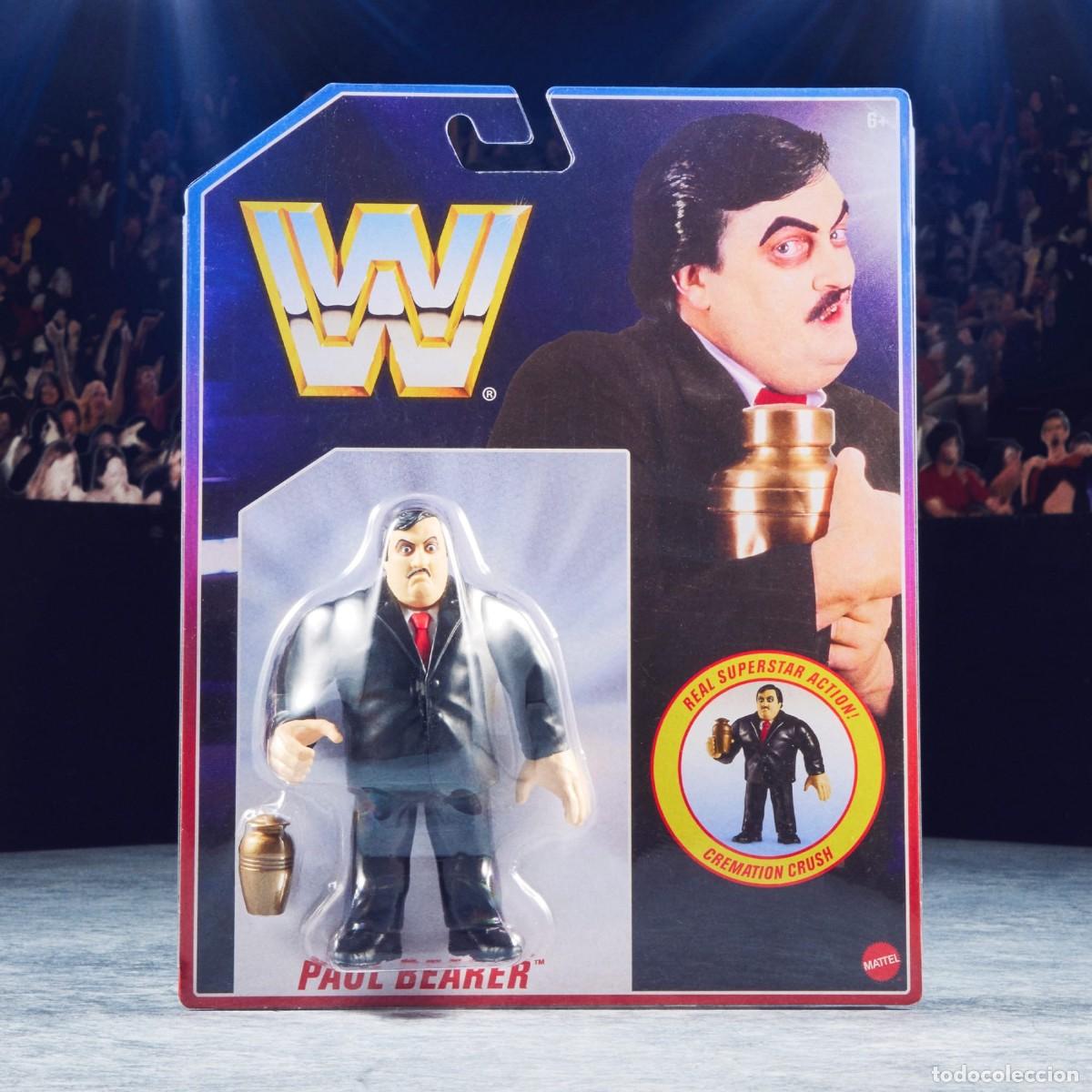 Figuras y mu&ntilde;ecos Pressing Catch: WWE Retro Action Figure 4-Pack Bundle Wave 4 - Foto 4