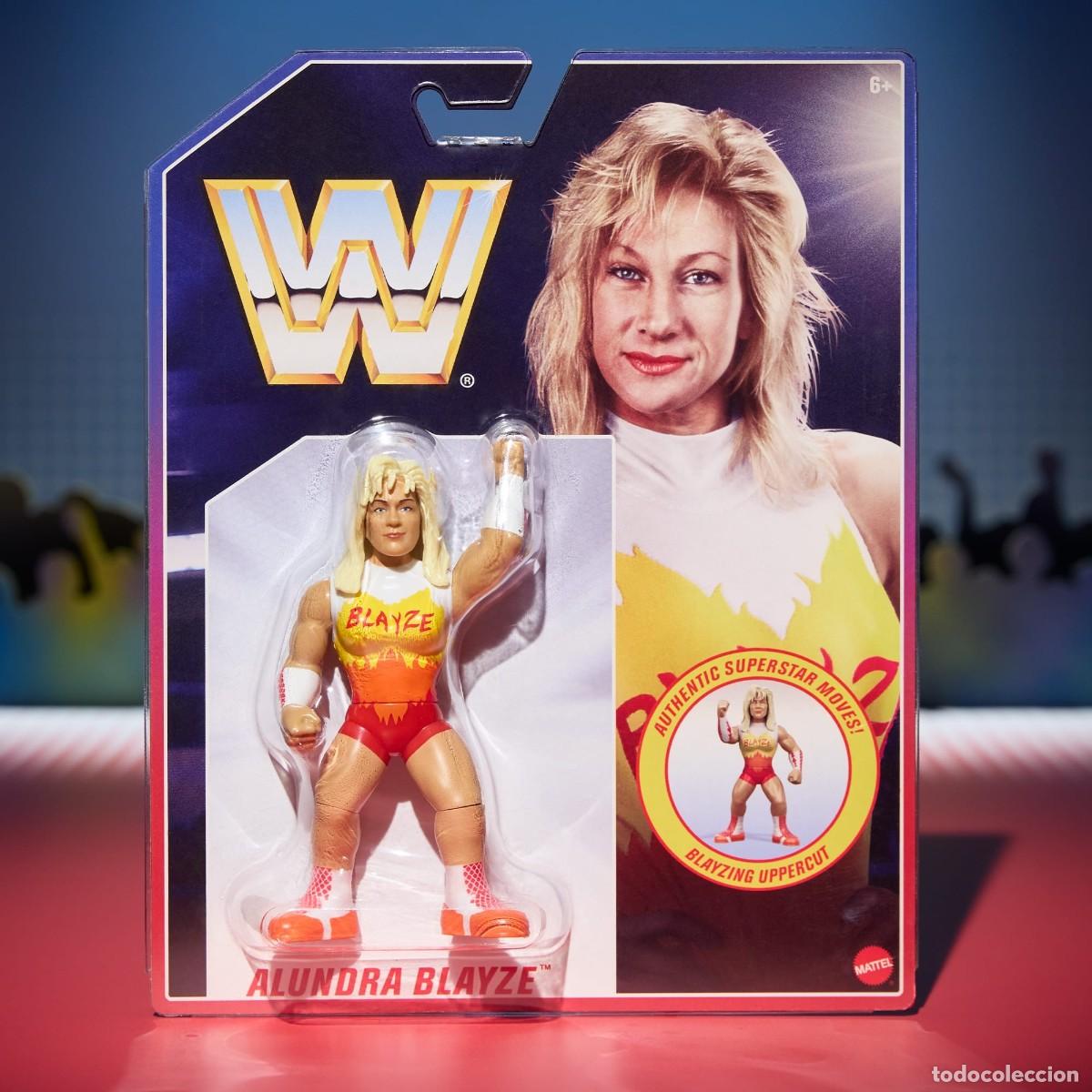 Figuras y mu&ntilde;ecos Pressing Catch: Wwe Retro Action Figure 4-Pack Bundle Wave 6 - Foto 2