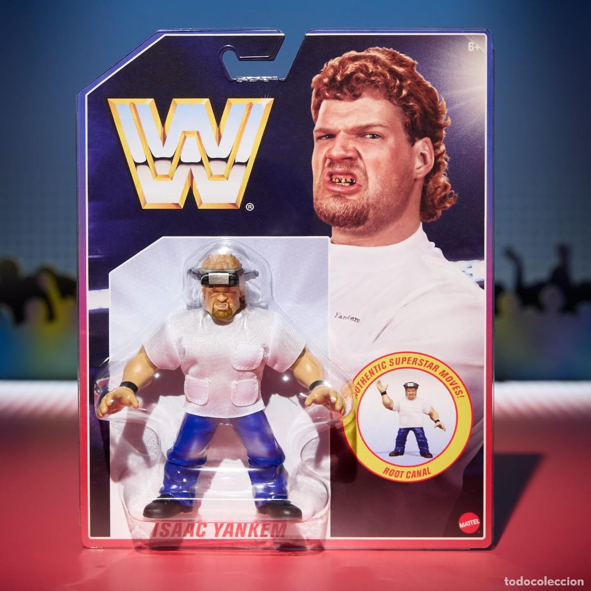 Figuras y mu&ntilde;ecos Pressing Catch: Wwe Retro Action Figure 4-Pack Bundle Wave 6 - Foto 3