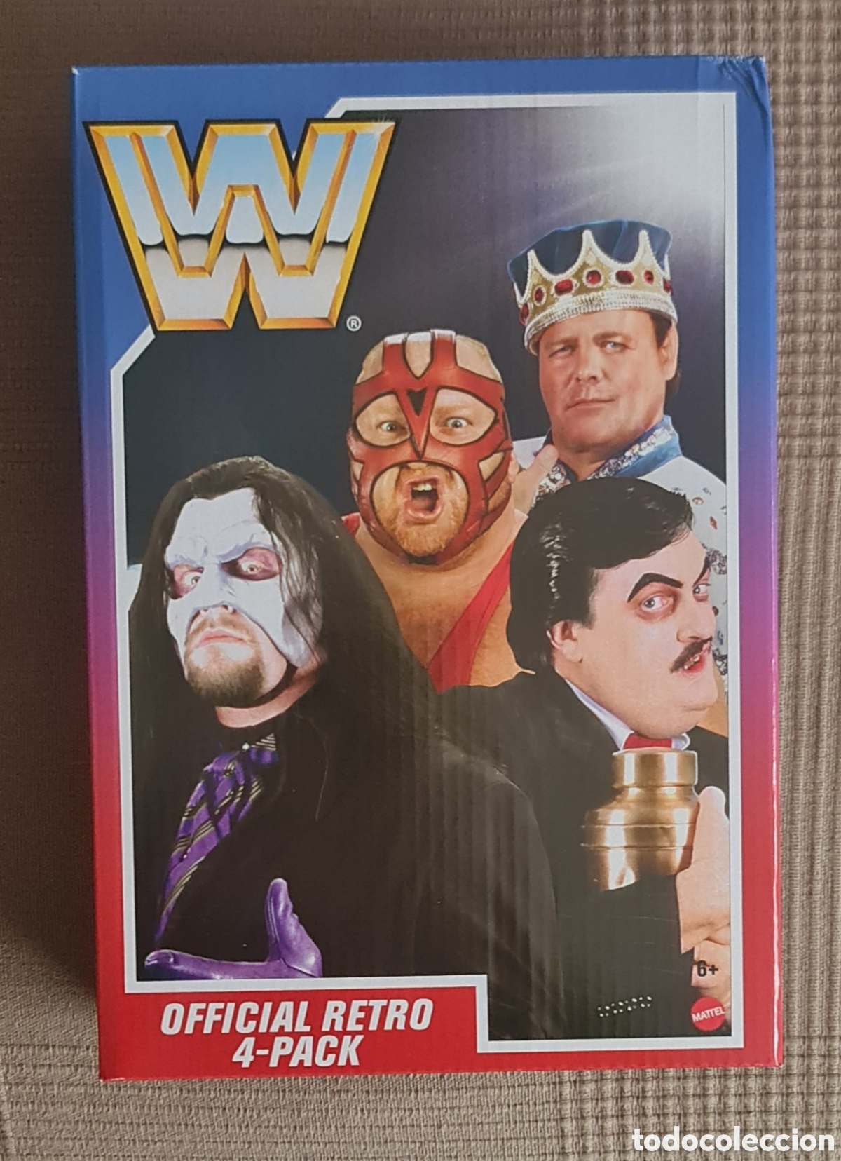 Figuras y mu&ntilde;ecos Pressing Catch: WWE Retro Action Figure 4-Pack Bundle Wave 4 - Foto 1