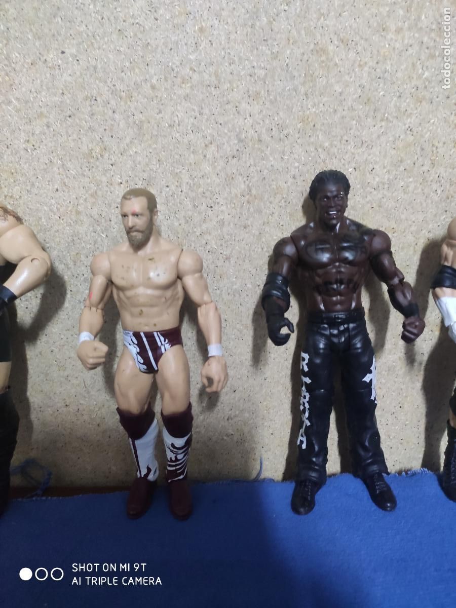 Figuras y mu&ntilde;ecos Pressing Catch: PRESSING CATCH LOTE DE 6 FIGURAS - Foto 3
