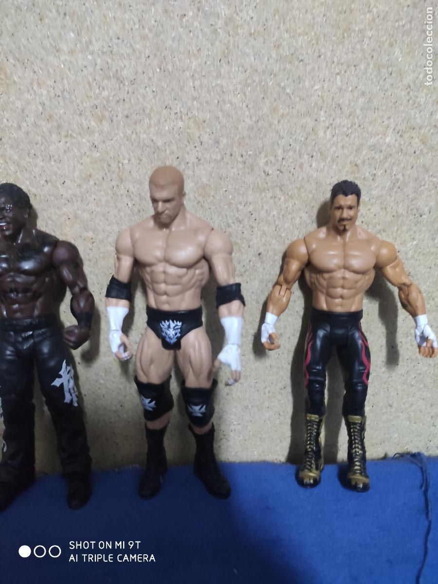 Figuras y mu&ntilde;ecos Pressing Catch: PRESSING CATCH LOTE DE 6 FIGURAS - Foto 4