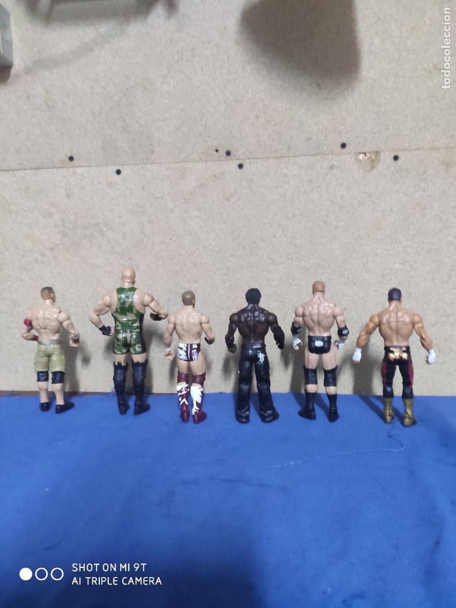 Figuras y mu&ntilde;ecos Pressing Catch: PRESSING CATCH LOTE DE 6 FIGURAS - Foto 5