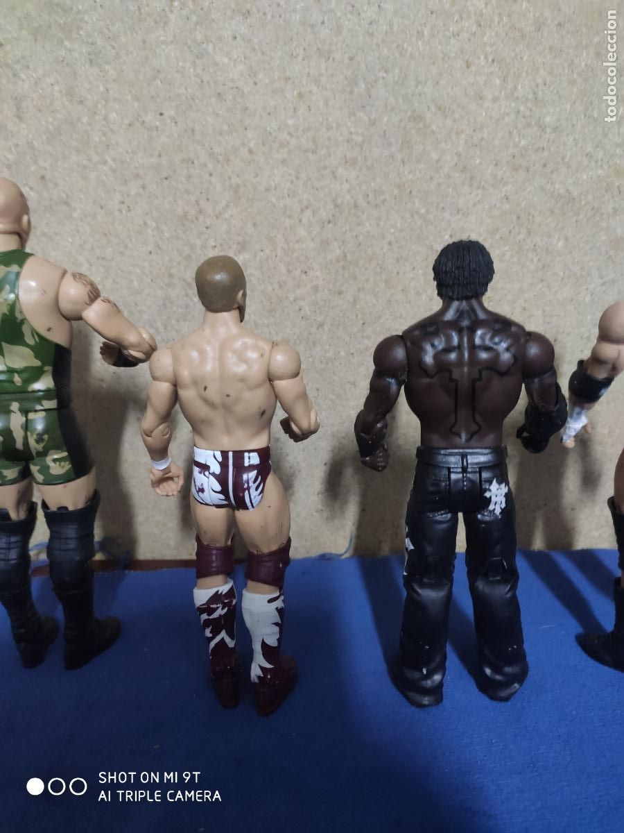 Figuras y mu&ntilde;ecos Pressing Catch: PRESSING CATCH LOTE DE 6 FIGURAS - Foto 7