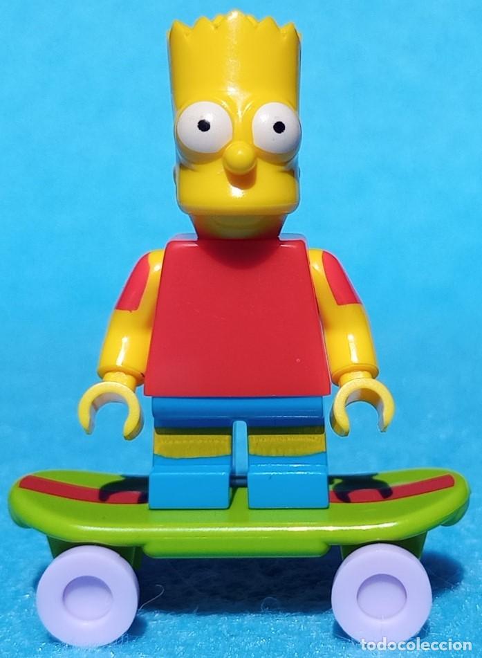 Figuras y mu&ntilde;ecos Pressing Catch: Bart Simpson (Os Simpsons) Lego compat&iacute;vel minifigura - Foto 2